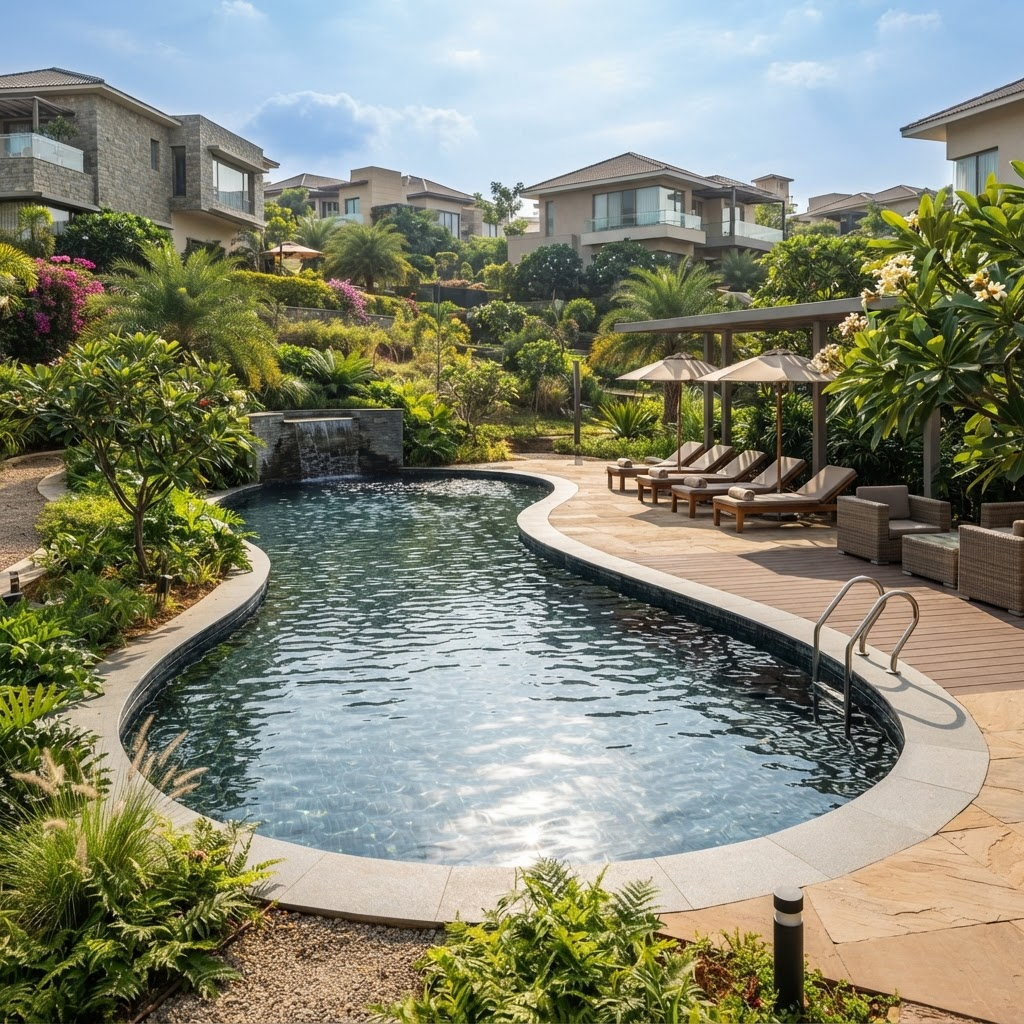 Premium community swimming pool
